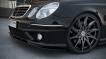 Mercedes E-Class W211 AMG 2002-2009 Frontsplitter Maxton Design